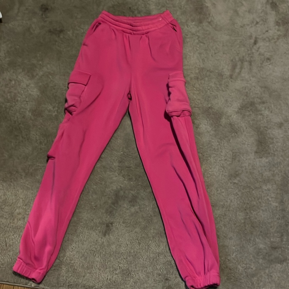 RUE 21 Cargo Sweatpants Pink